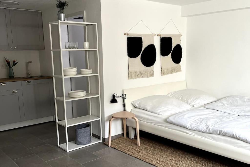 1-Zimmer-Apartment Am Bodensee 于伯林根 外观 照片